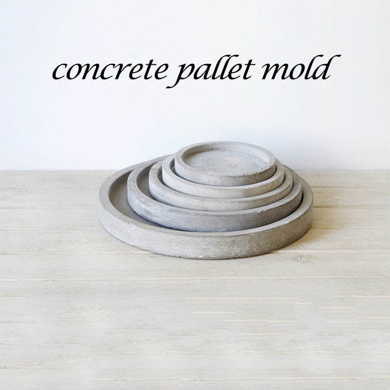 Silicone molds Round flower pot molds Concrete Vase Molds Garden cement mold DIY Craft Tool